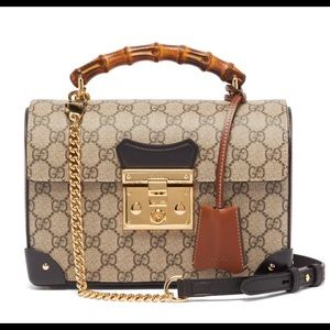 Gucci Bamboo Handle Padlock Bag